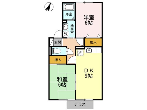 セジュールＮＫの物件間取画像